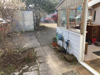 a frost-burst pipe